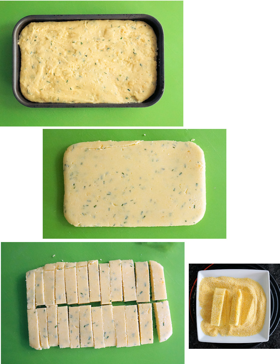 Polenta Chips Recipe Cuisine Fiend